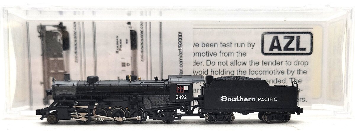 American Z-Line 50005-2 Z SP Custom USRA Light Mikado Steam Loco #2492/Box