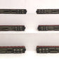 Bachmann HO Scale Assorted Pennsylvania Railroad Passenger Cars [6] VG