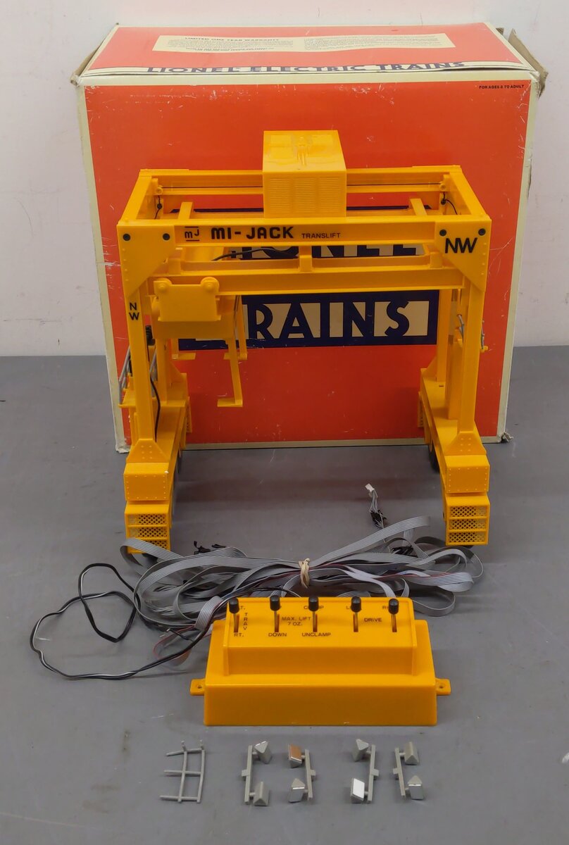 Lionel 6-12781 Norfolk & Western Intermodal Crane EX/Box