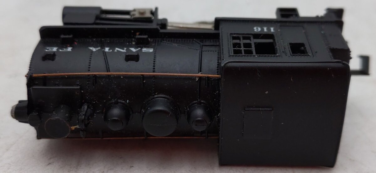 Bachmann 4733 N Scale Santa Fe Steam Locomotive #116 EX