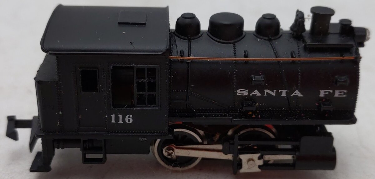 Bachmann 4733 N Scale Santa Fe Steam Locomotive #116 EX