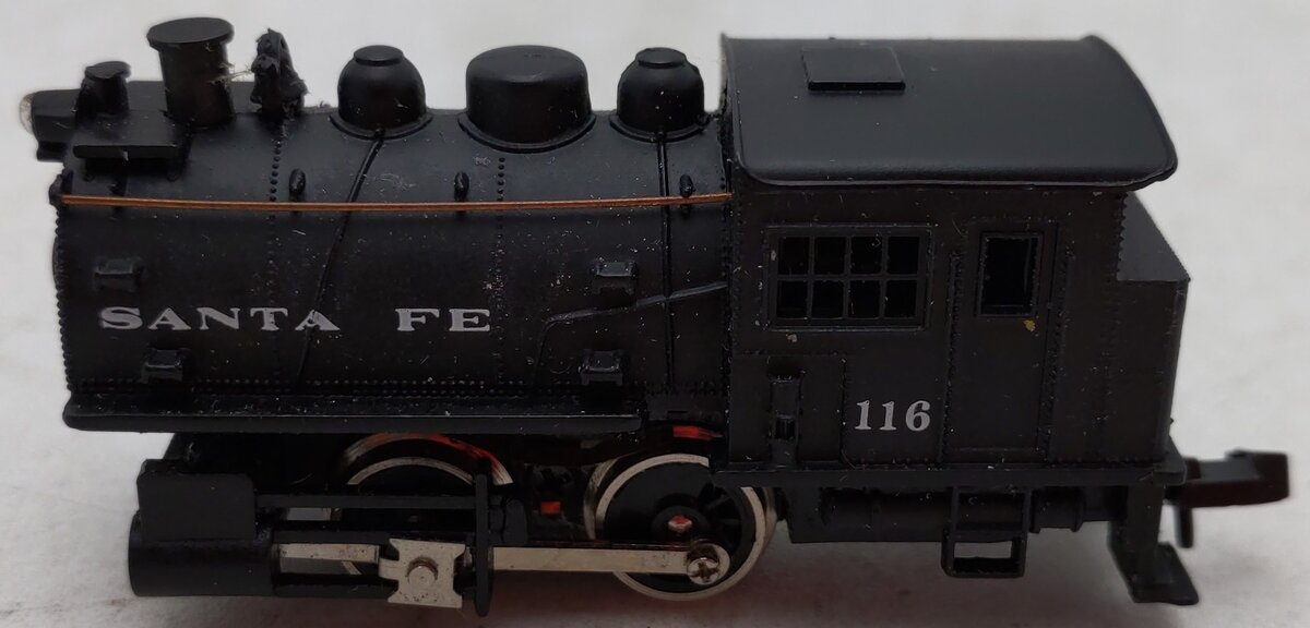 Bachmann 4733 N Scale Santa Fe Steam Locomotive #116 EX