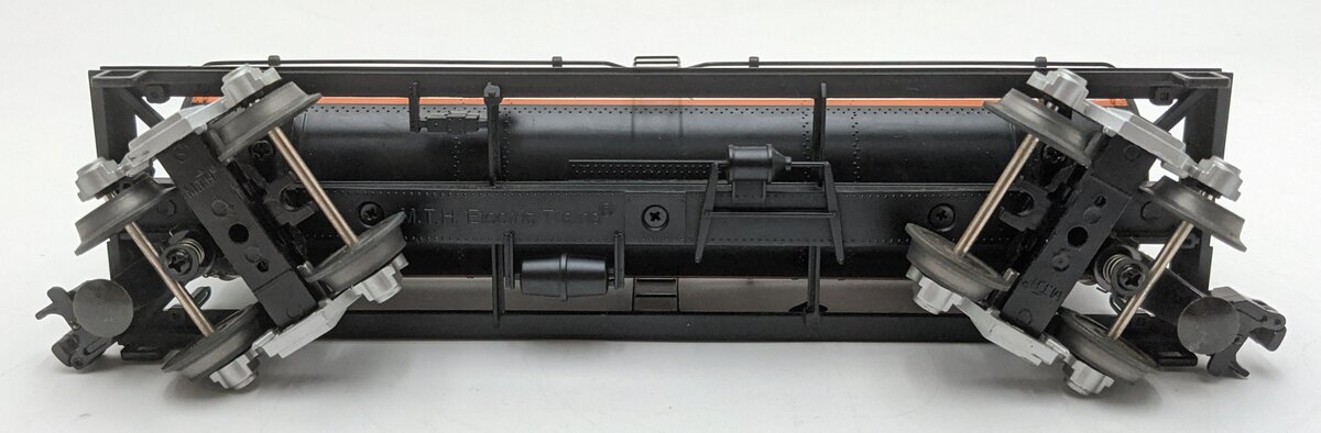 MTH 30-4120B O Gauge Harley Davidson 3-Dome Tank Car EX/Box