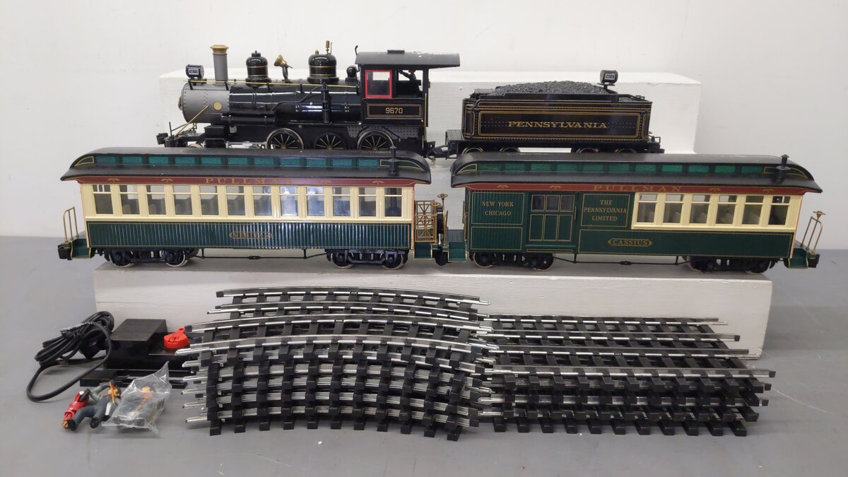Bachmann 90024 Liberty Bell Limited G Gauge Steam Train Set/Box