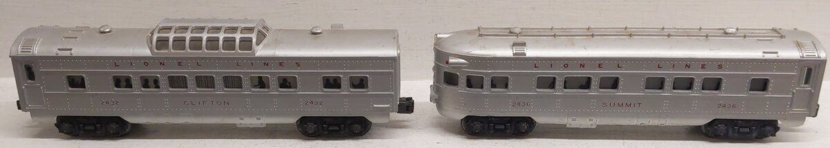 Lionel Vintage O Lionel Lines Passenger Cars 2432, 2436 [2]/Box