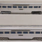 AMT Vintage O Gauge NYC Aluminum Smooth Roof Passenger Cars #3160 (2) VG/Box