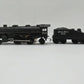 Lionel 6-8040 O Gauge 2-4-2 Steam Locomotive & Tender EX