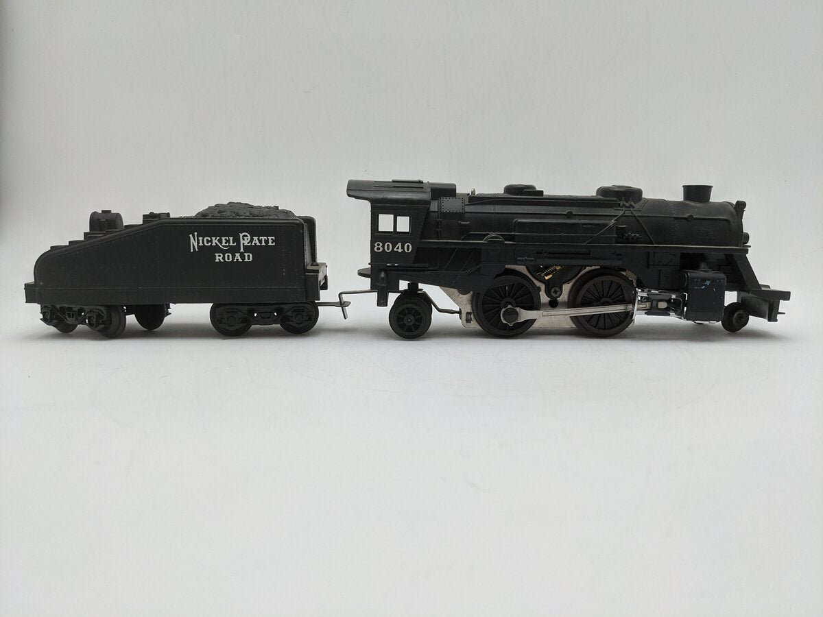 Lionel 6-8040 O Gauge 2-4-2 Steam Locomotive & Tender EX
