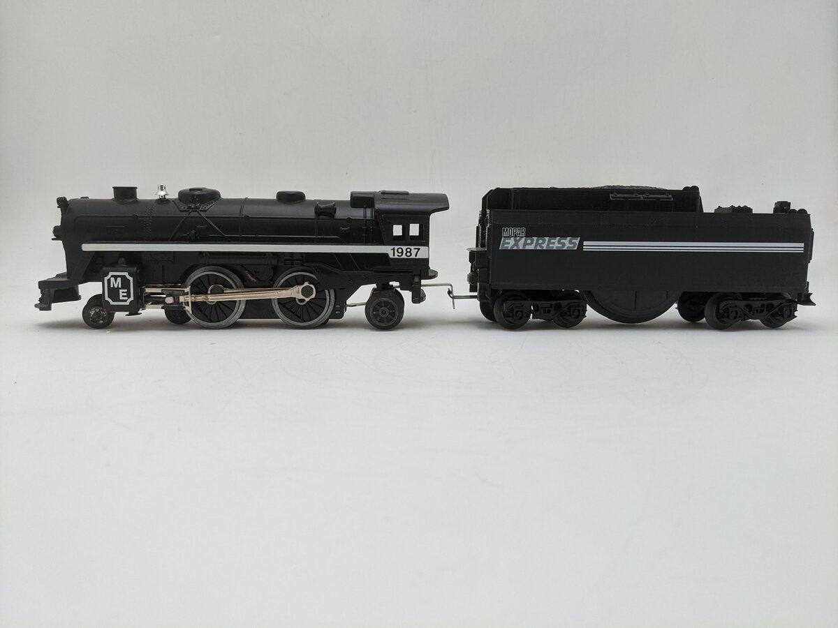 Lionel 6-18605 Mopar Express 4-4-2 Steam Locomotive #1987 VG