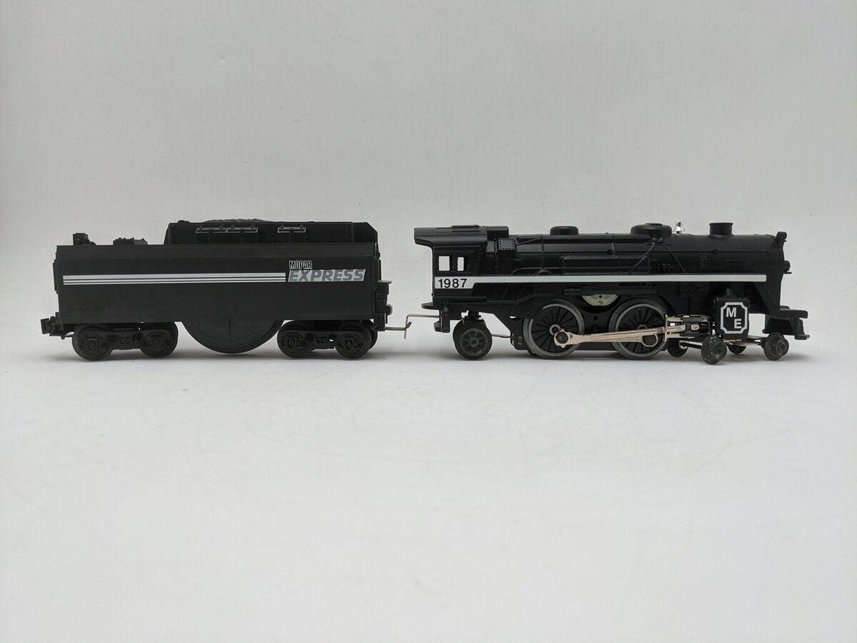 Lionel 6-18605 Mopar Express 4-4-2 Steam Locomotive #1987 VG