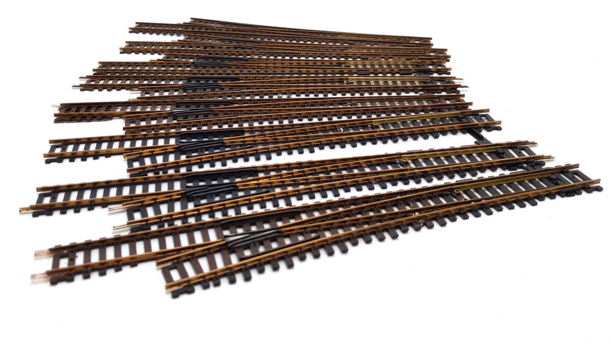 Atlas HO Code 100 #6 LH & RH Turnout Switches [8] VG