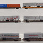 Athearn HO Scale Trailer Flatcar with Trailers & Containers [6] VG