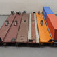 Athearn HO Scale Trailer Flatcar with Trailers & Containers [6] VG