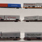 Athearn HO Scale Trailer Flatcar with Trailers & Containers [6] VG