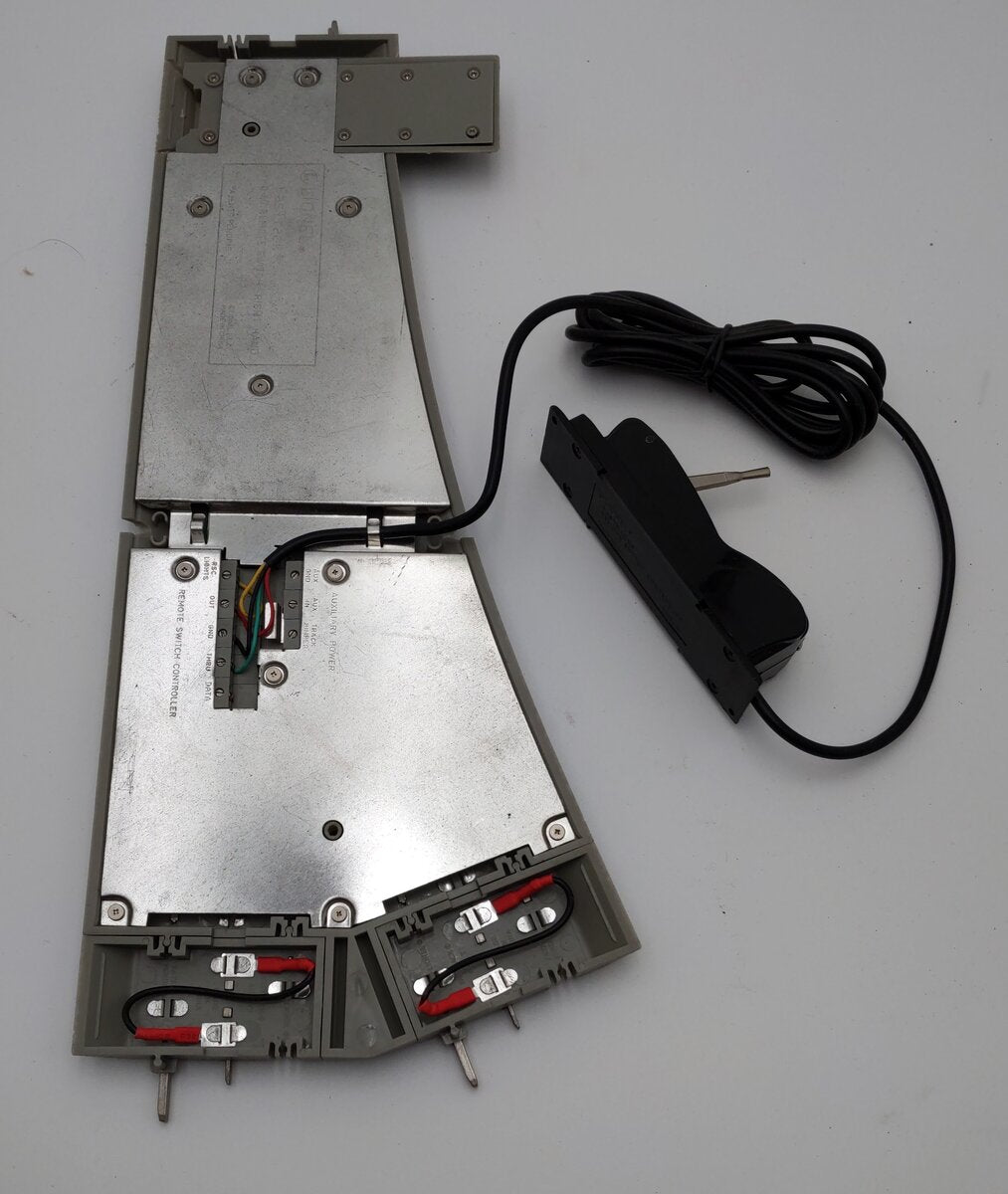 Lionel 6-12058 O O60 FasTrack Right Hand Remote Control Switch Turnout VG