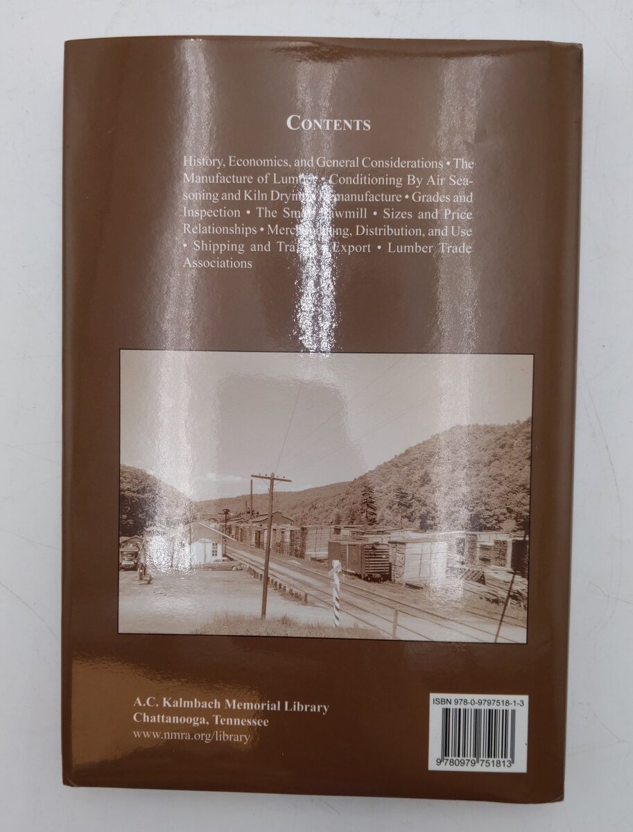 Lumber Hardcover Book By Nelson C. Brown VG