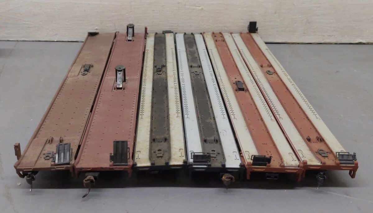 Athearn HO Flatcar Trailers with Trailer Loads [6] VG