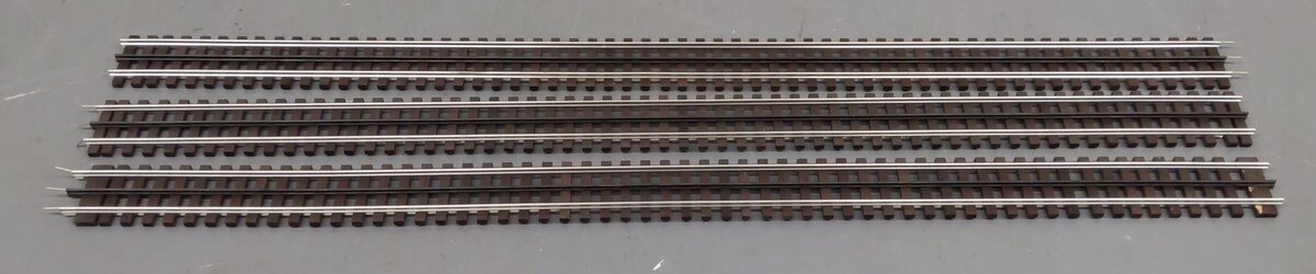 Gargraves 101 O Gauge 3 Rail Phantom Tinplate 37" Wood Tie Flex Track [3] EX