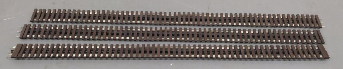 Gargraves 101 O Gauge 3 Rail Phantom Tinplate 37" Wood Tie Flex Track [3] EX