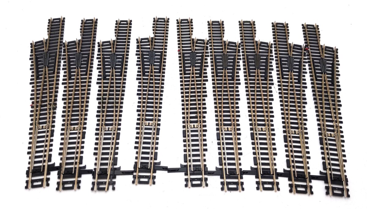 Atlas HO Code 100 #6 RH & LH Switch Turnouts: 284, 283 [9] EX