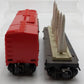 Lionel Vintage O Gauge 6530 Fire Instruction Car & 6844 Missile Storage Car VG