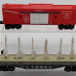Lionel Vintage O Gauge 6530 Fire Instruction Car & 6844 Missile Storage Car VG