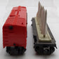 Lionel Vintage O Gauge 6530 Fire Instruction Car & 6844 Missile Storage Car VG