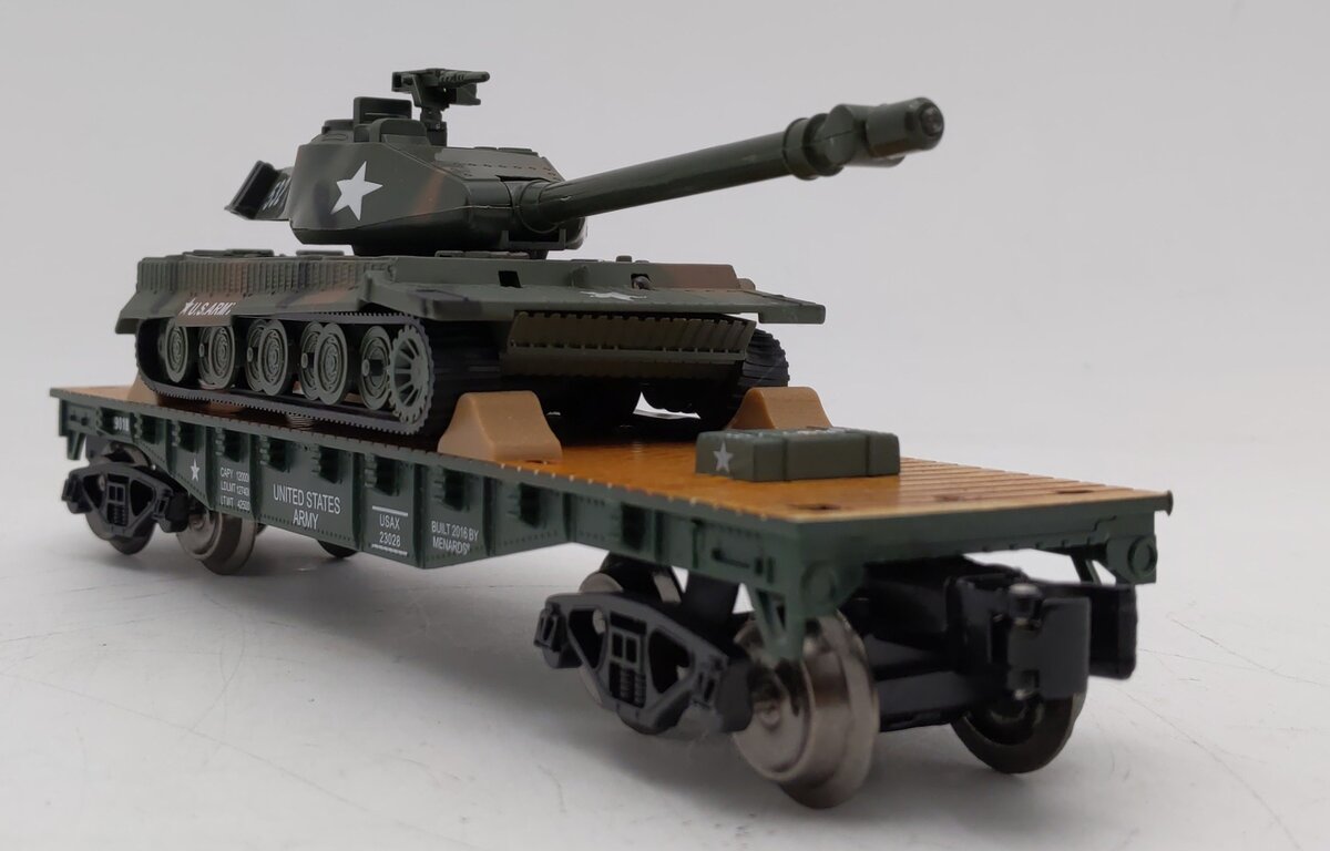 Menards O Gauge 279-2655 U.S ARMY Camo Tank #532 LN/Box