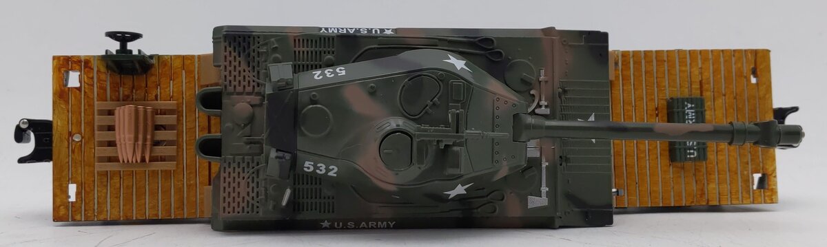 Menards O Gauge 279-2655 U.S ARMY Camo Tank #532 LN/Box