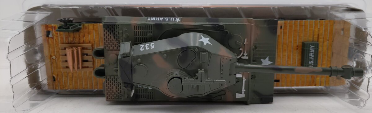Menards O Gauge 279-2655 U.S ARMY Camo Tank #532 LN/Box