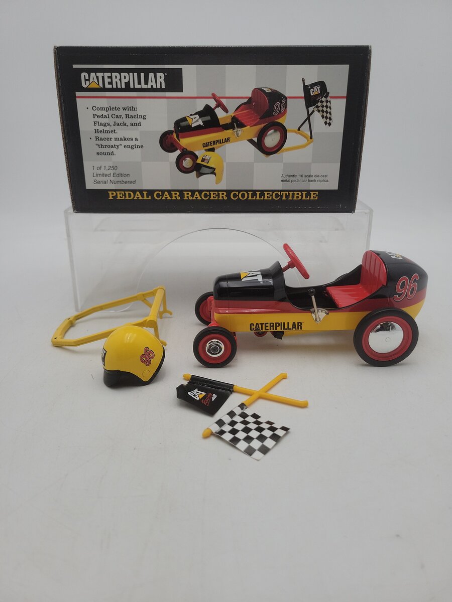 BMC Toy Figures 0605 1/6 Scale 1947 Racer Pedal Car Bank #26 Limited Edition LN/Box