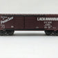 Lionel 6-39248 O Gauge Erie Lackawanna Double Door Box Car w/Hobo Inside #47897 EX