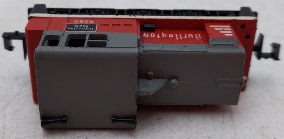 Bachmann 60066 N Burlington Plymouth MDT Switcher Diesel Locomotive #9280