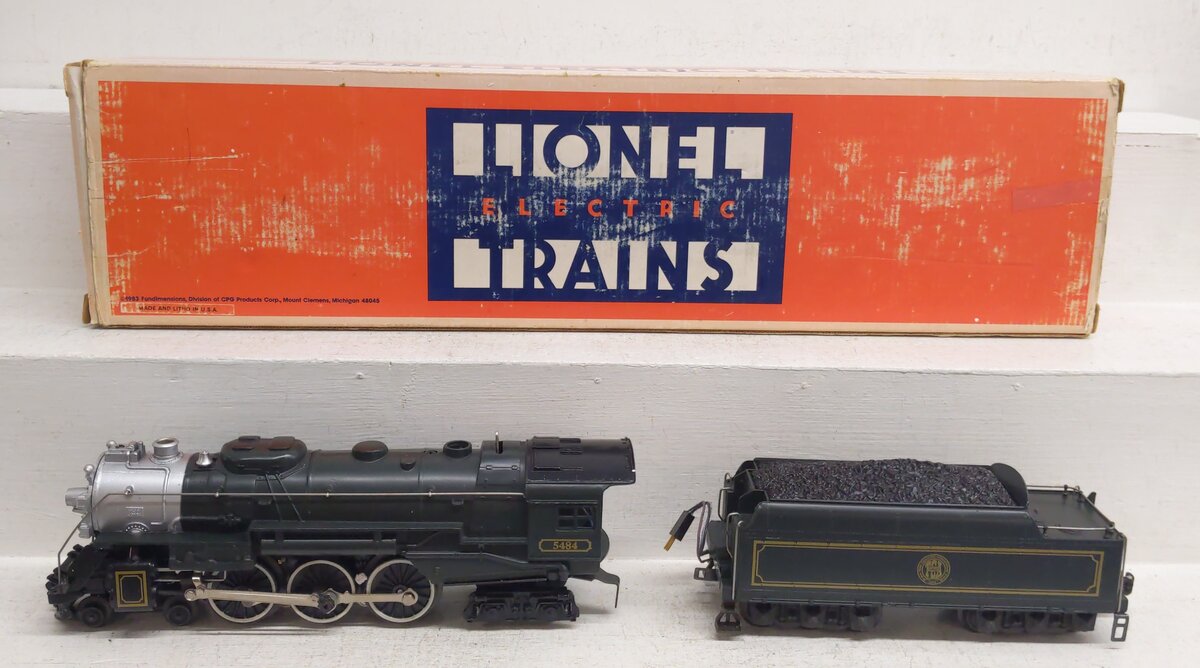 Lionel 6-8476 O Gauge TCA 4-6-4 Steam Locomotive & Tender #5484/Box