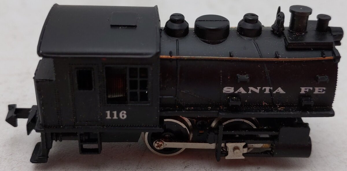 Bachmann 4733 N Scale Santa Fe Steam Locomotive #116 EX