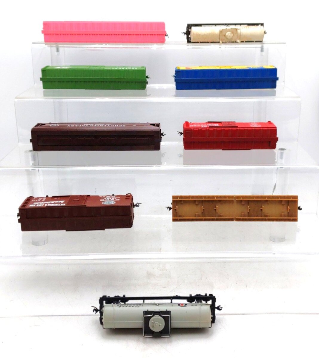 HO Scale Assorted Freight Cars [9] VG