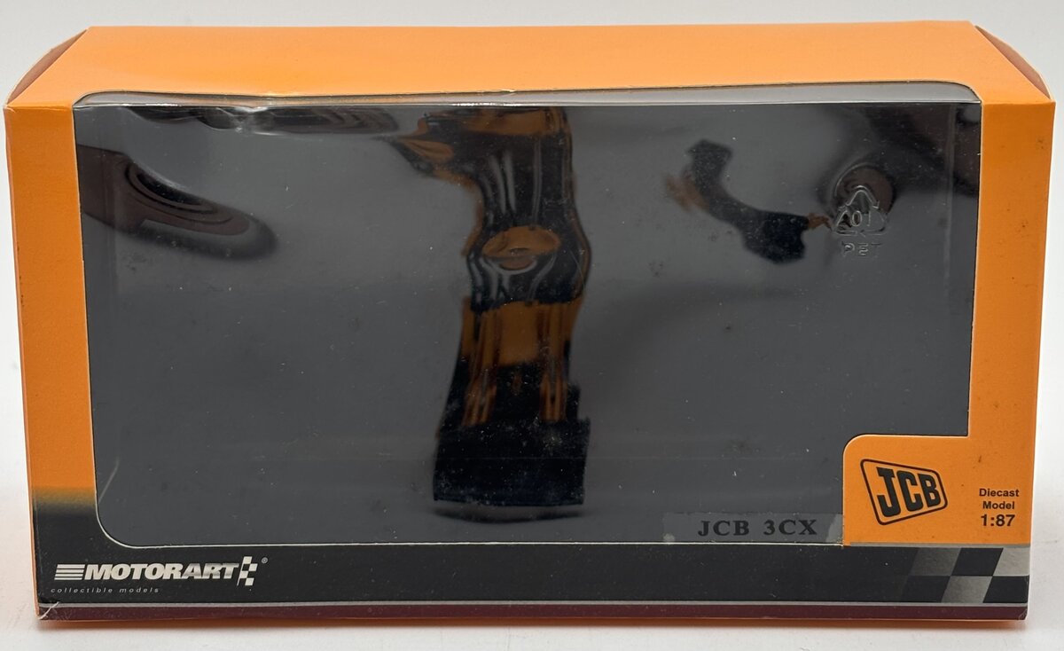 Motorart 13136 1:87 JCB 3CX Backhoe Loader - High Tech Line LN/Box