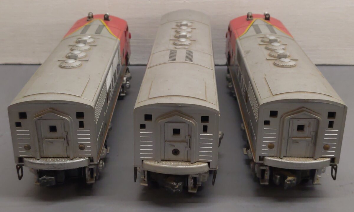 Lionel 2353 Vintage O Santa Fe F-3 ABA Diesel Locomotive [3] VG