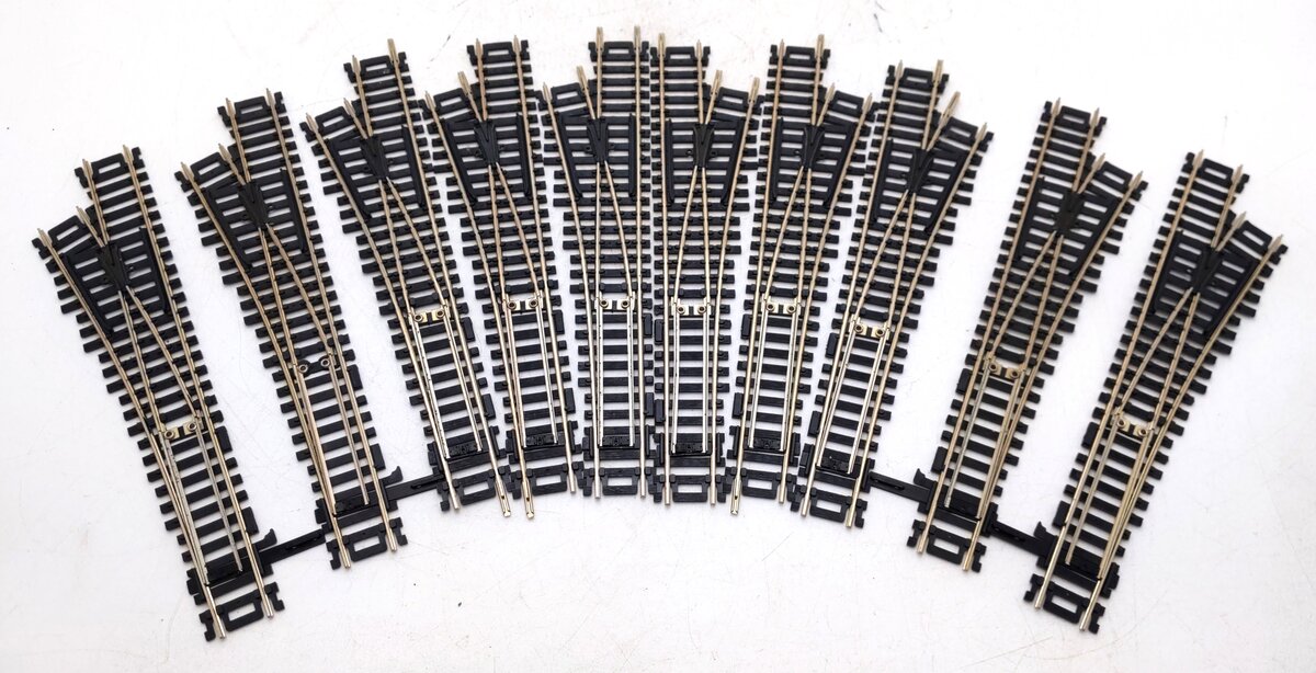 Atlas HO Atlas Code 100 LH & RH Turnout Switches: 291, 292 [10] EX