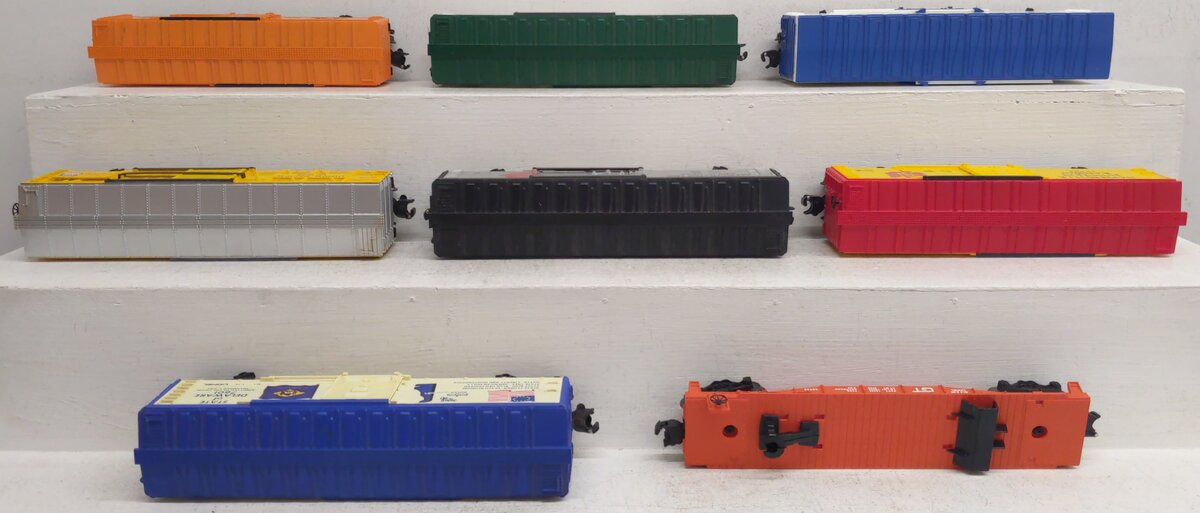 Lionel O Gauge Assorted Freight Cars [8] VG