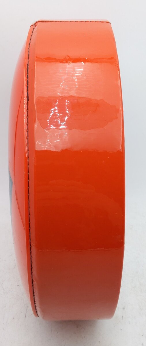 Lionel Rectangle Logo Orange Bar Stool EX
