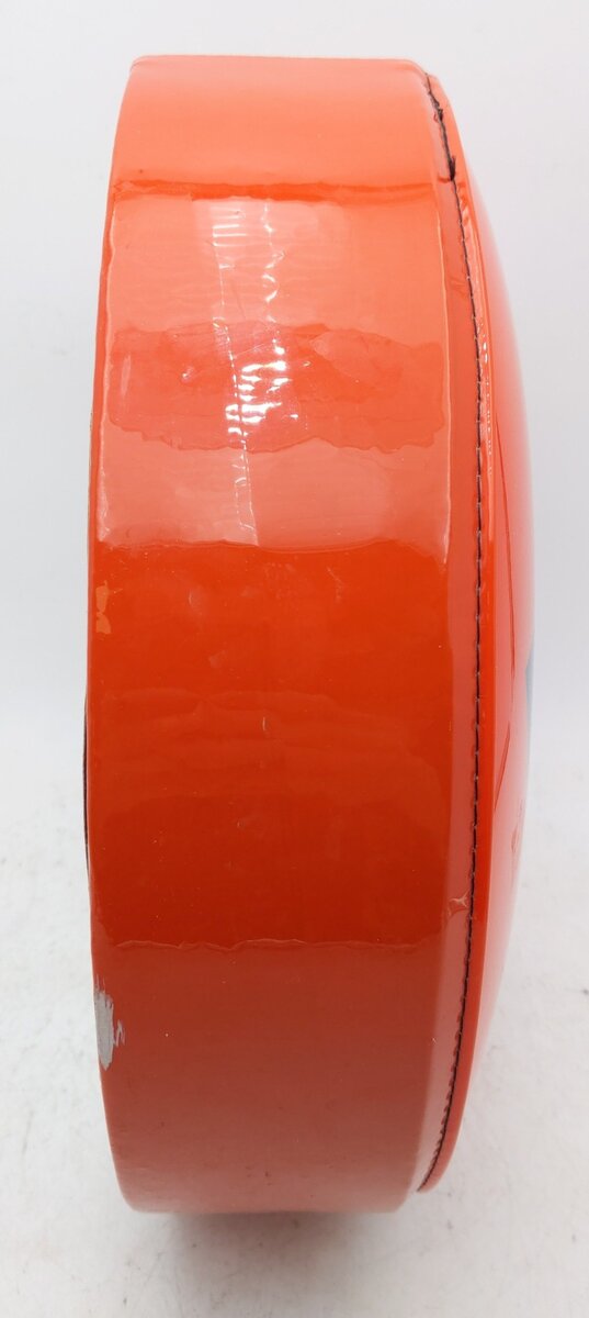 Lionel Rectangle Logo Orange Bar Stool EX