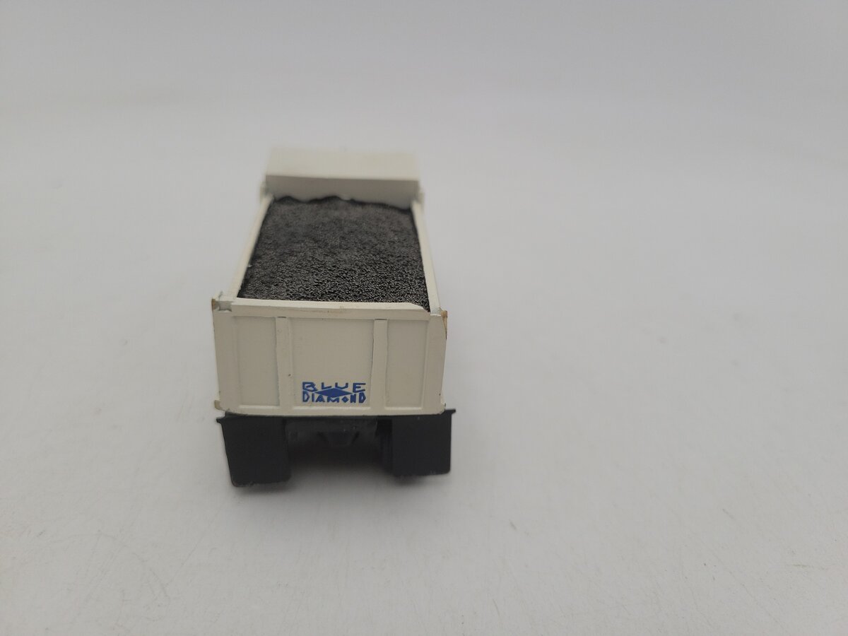 DeHanes 201 1:50 Scale Mack Dump Truck Blue Diamond W/Coal Load Die Cast Model VG