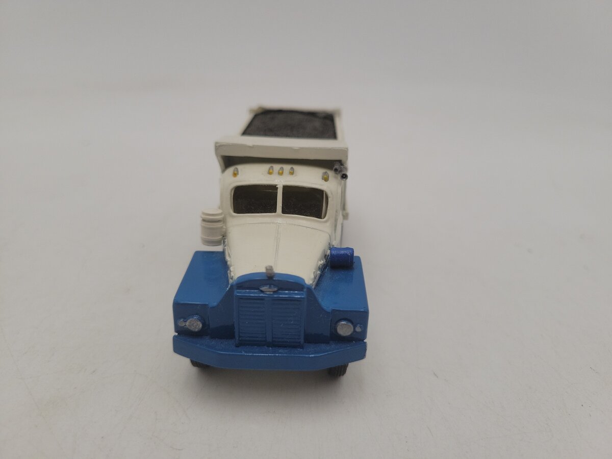 DeHanes 201 1:50 Scale Mack Dump Truck Blue Diamond W/Coal Load Die Cast Model VG
