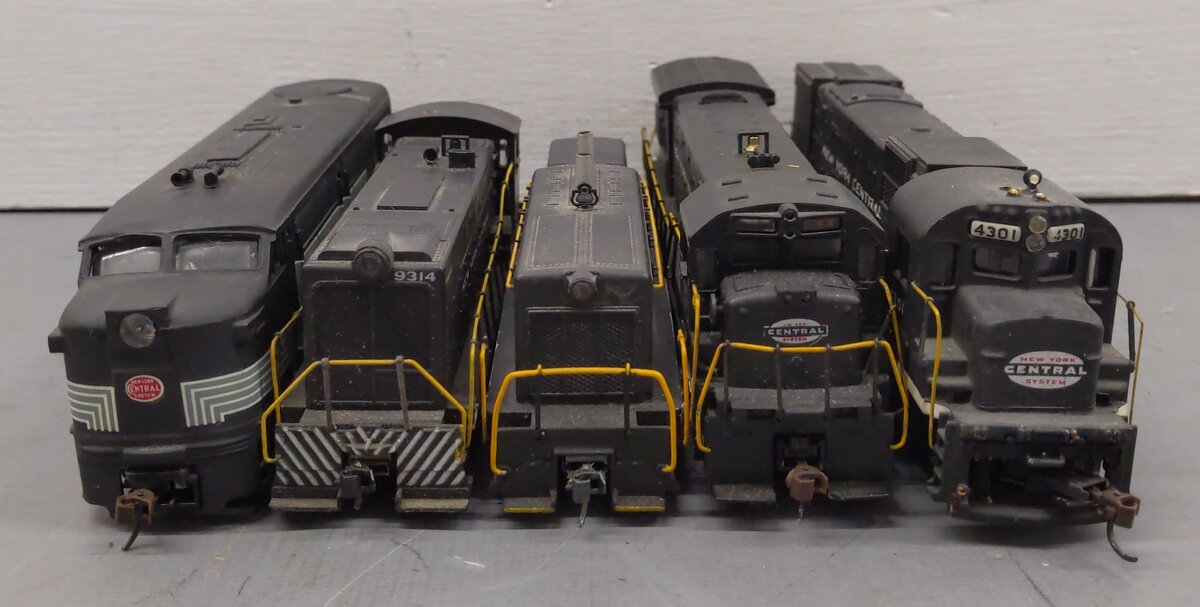 Lionel & Other HO Scale New York Central Diesel Locomotives [5] VG
