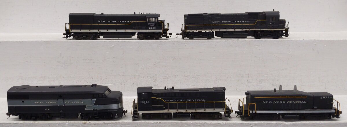 Lionel & Other HO Scale New York Central Diesel Locomotives [5] VG