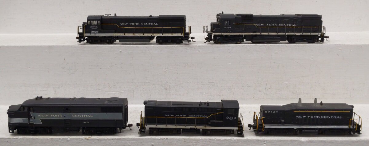 Lionel & Other HO Scale New York Central Diesel Locomotives [5] VG