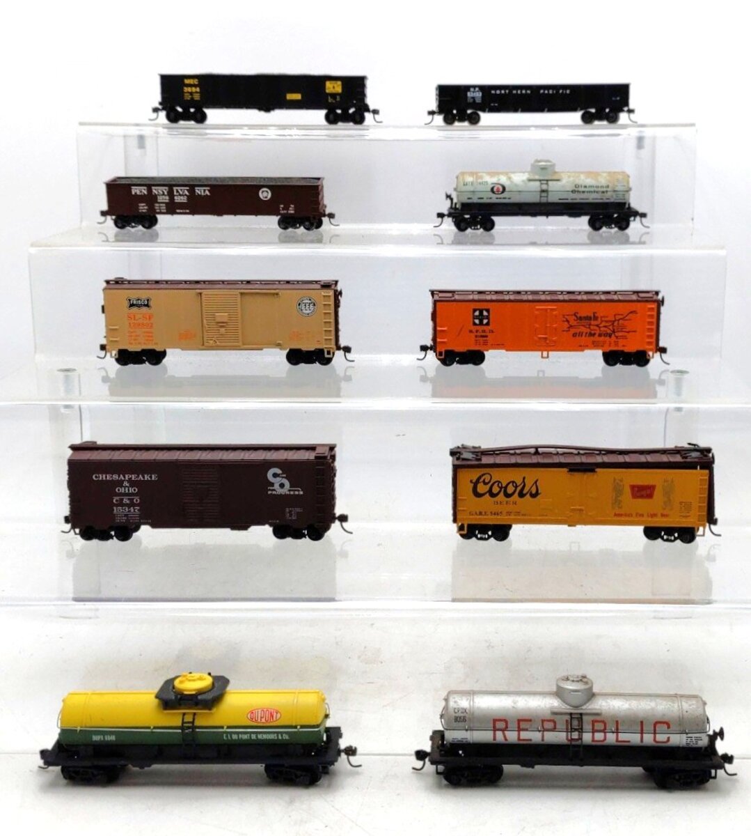 Accurail & Other HO Scale Assorted Freight Cars [10] VG