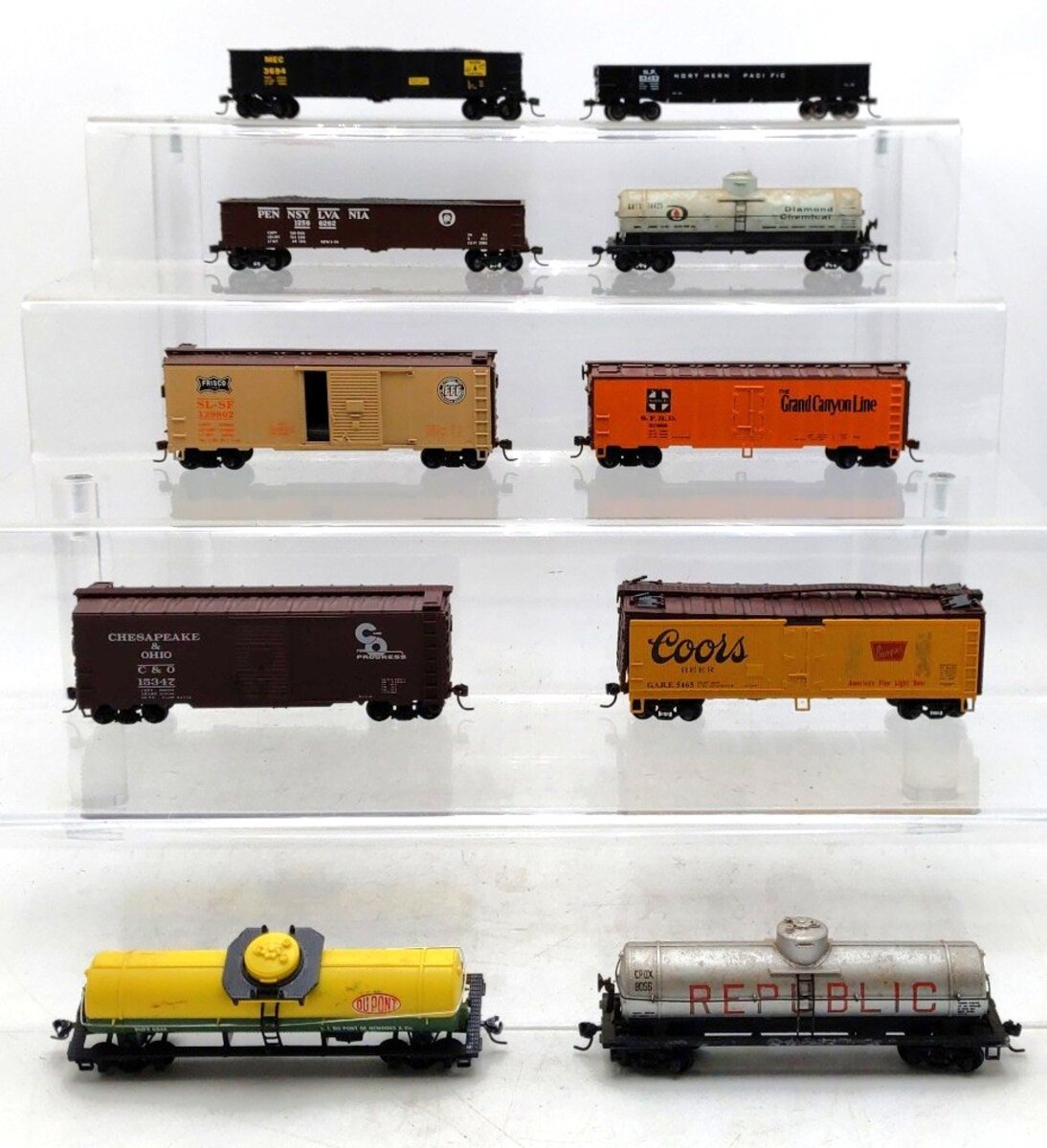 Accurail & Other HO Scale Assorted Freight Cars [10] VG