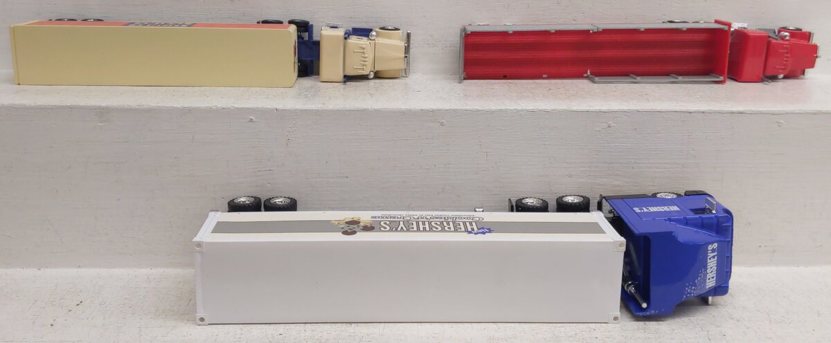 Lionel & K-Line O Gauge Assorted Tractor Trailers [3] VG